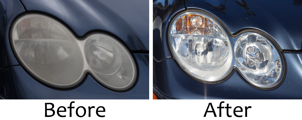 Headlight Lens Polish | BMW Audi VM Mini German Auto Service + Repair