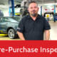 man standing in a German auto shop